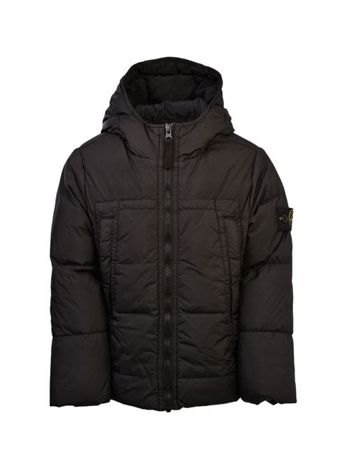 Piumino nero junior STONE ISLAND | 751640433V0029###